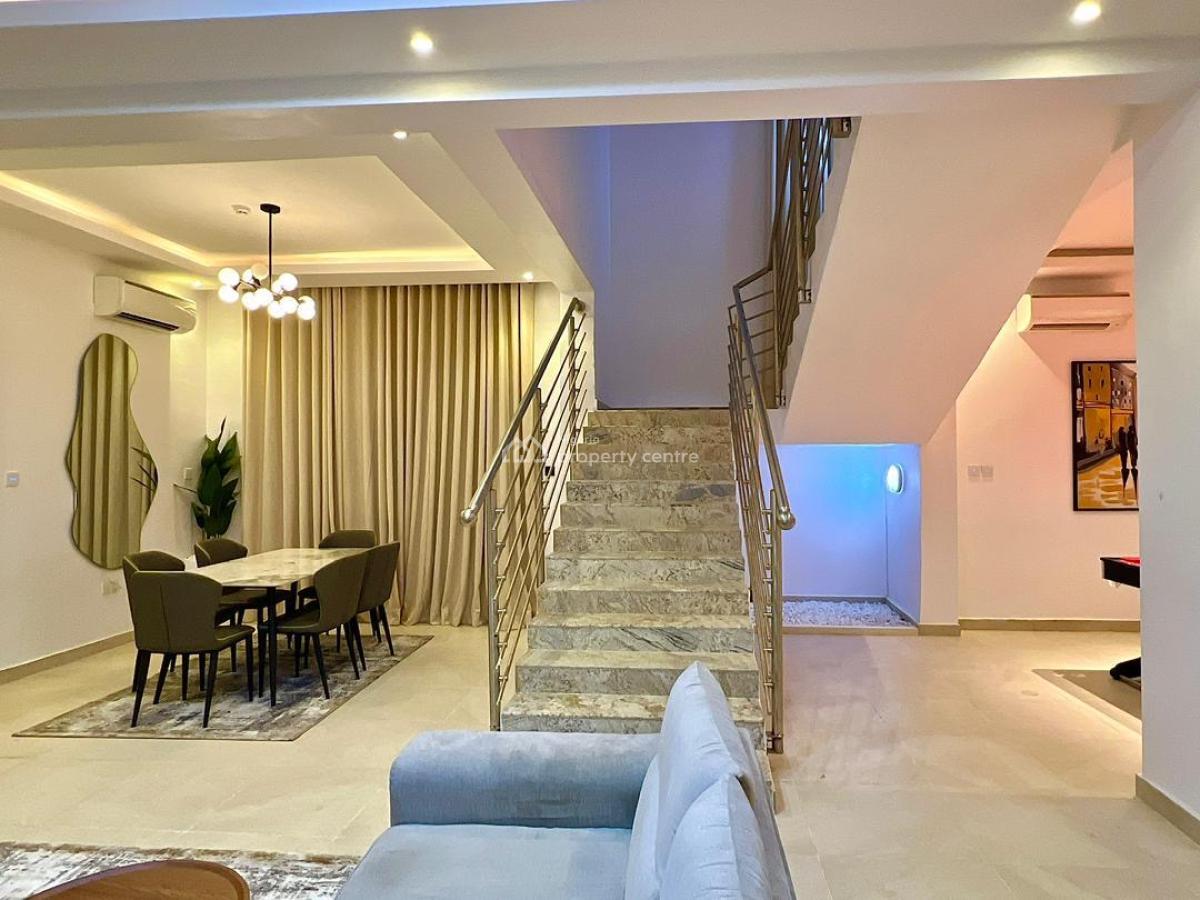 Brand New 4 Bedrooms Terrace Duplex with Pool, Kofo Abayomi, Victoria Island (vi), Lagos, Terraced Duplex Short Let