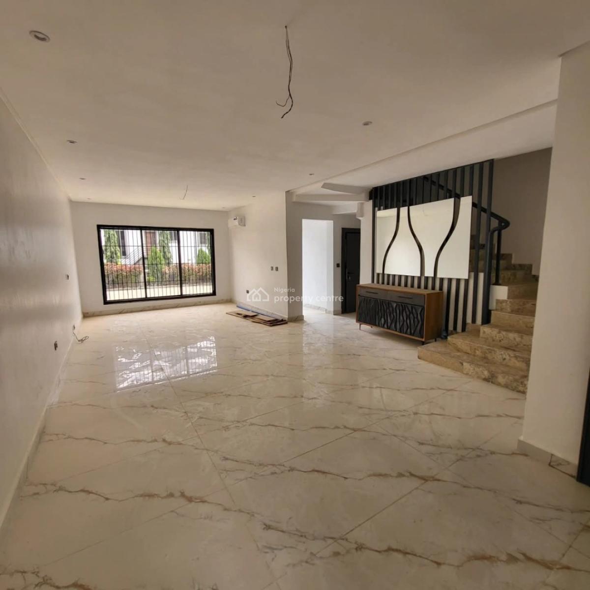 Newly Built 4 Bedrooms Terrace Duplex with a Room Boys Quarter, Guzape District, Abuja, Terraced Duplex for Sale