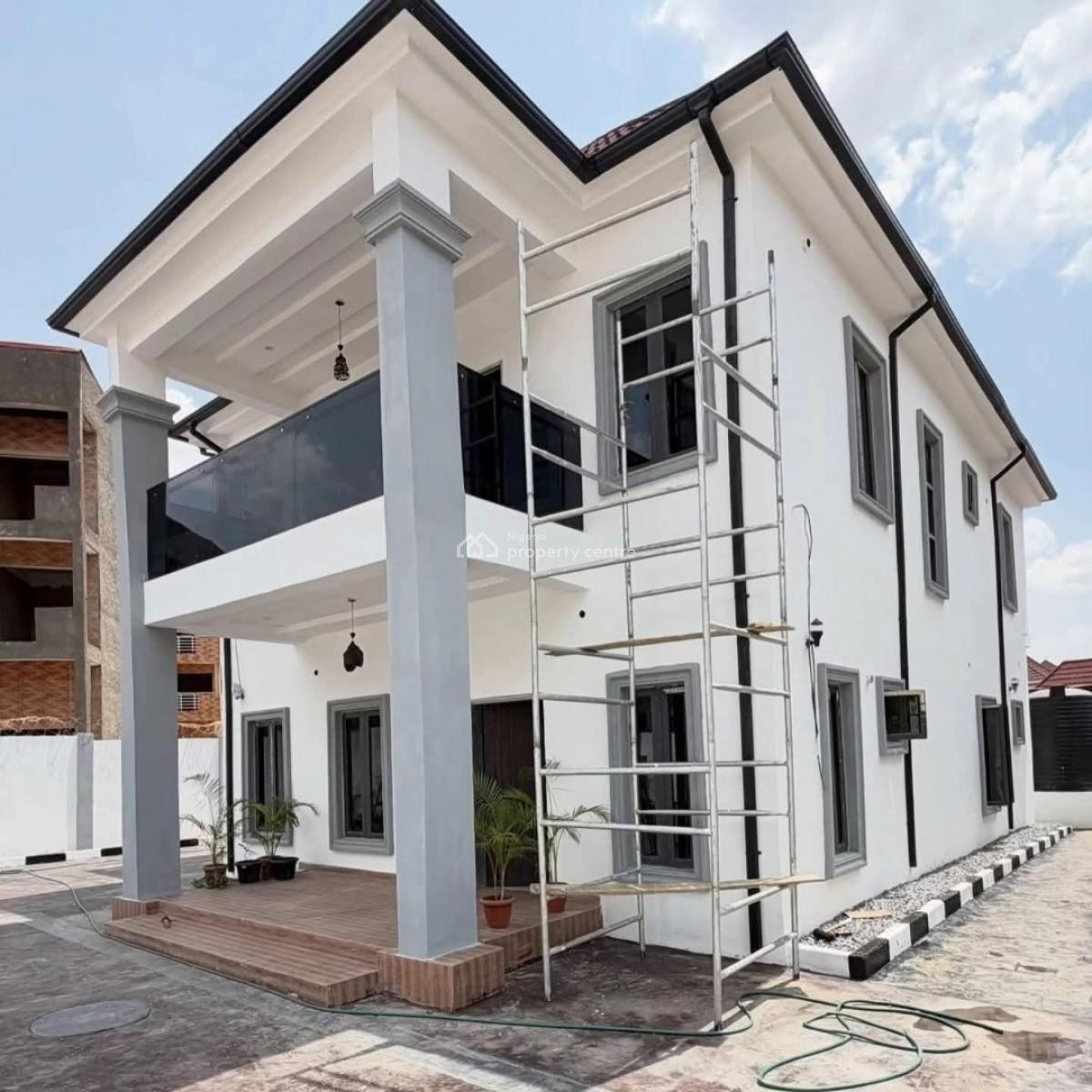 Newly Finished 4-bedroom Detached Duplex + Boys Quarters, Lokogoma District, Abuja, Detached Duplex for Sale