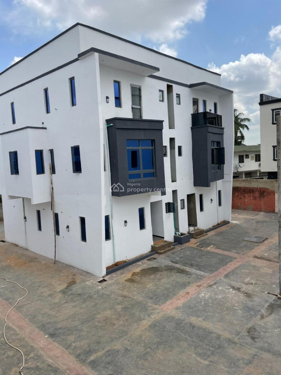 Newly Built 4 Bedroom Semi-detached Building with a Room Bq., Opebi, Ikeja, Lagos, Semi-detached Duplex for Sale