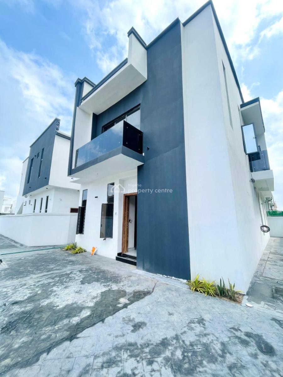Beautiful 4bedroom Duplex with a Bq, Chevron Toll Gate, Lekki, Lagos, Detached Duplex for Sale