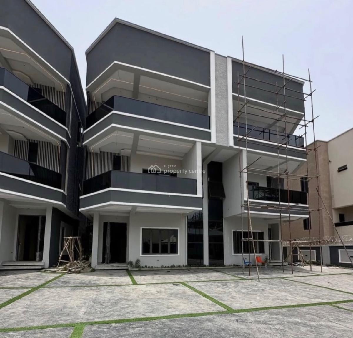 Brand New Contemporary 4 Bedroom Terrace Duplex with Bq., Utako, Abuja, Detached Duplex for Sale