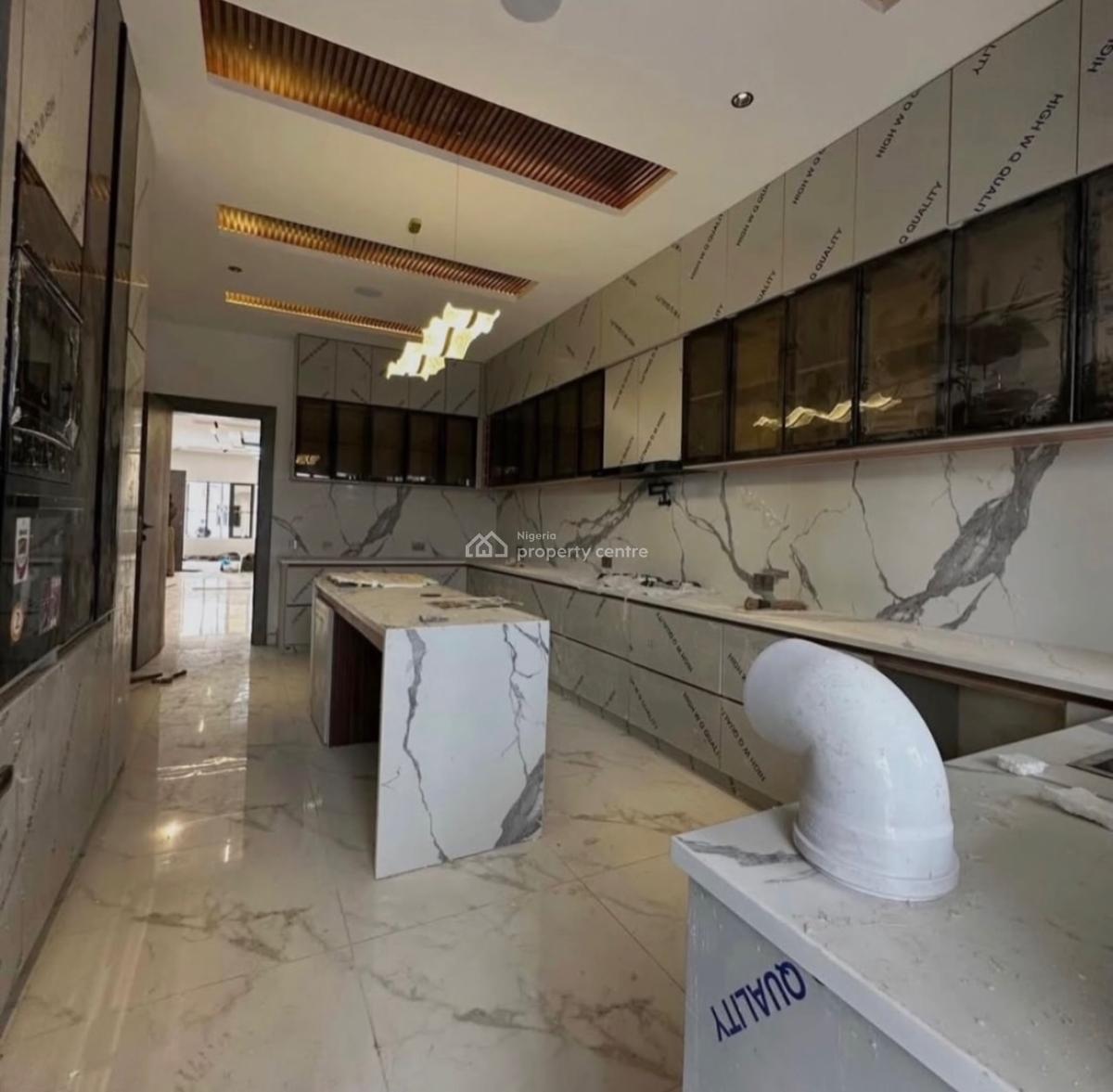Brand New Contemporary 4 Bedroom Terrace Duplex with Bq., Utako, Abuja, Detached Duplex for Sale
