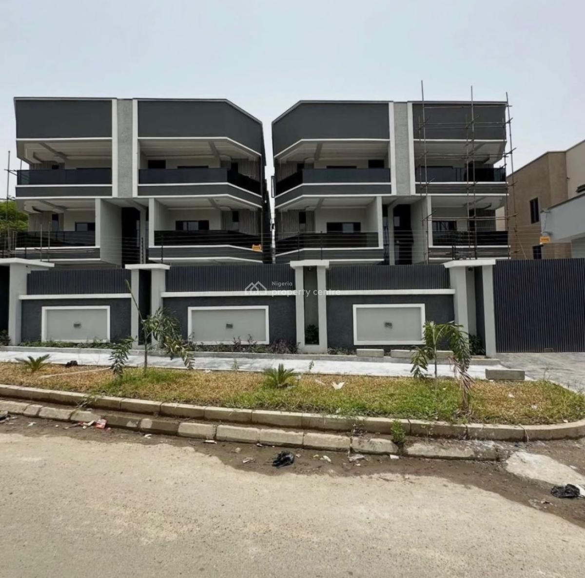 Brand New Contemporary 4 Bedroom Terrace Duplex with Bq., Utako, Abuja, Detached Duplex for Sale