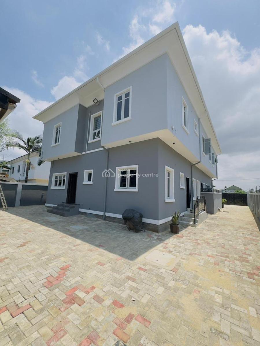 Newly Built 4 Bedroom Duplex Plus Studio Bq in Serene Estate, Gra, Ogudu, Lagos, Detached Duplex for Sale