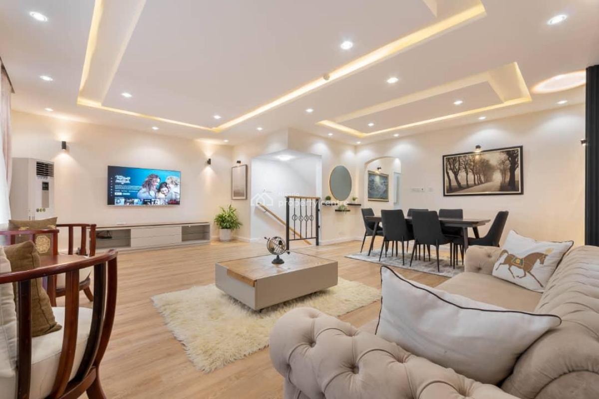 4 Bedrooms Terrace Duplex with Pool, Off Alfred Rewane, Ikoyi, Lagos, Terraced Duplex Short Let