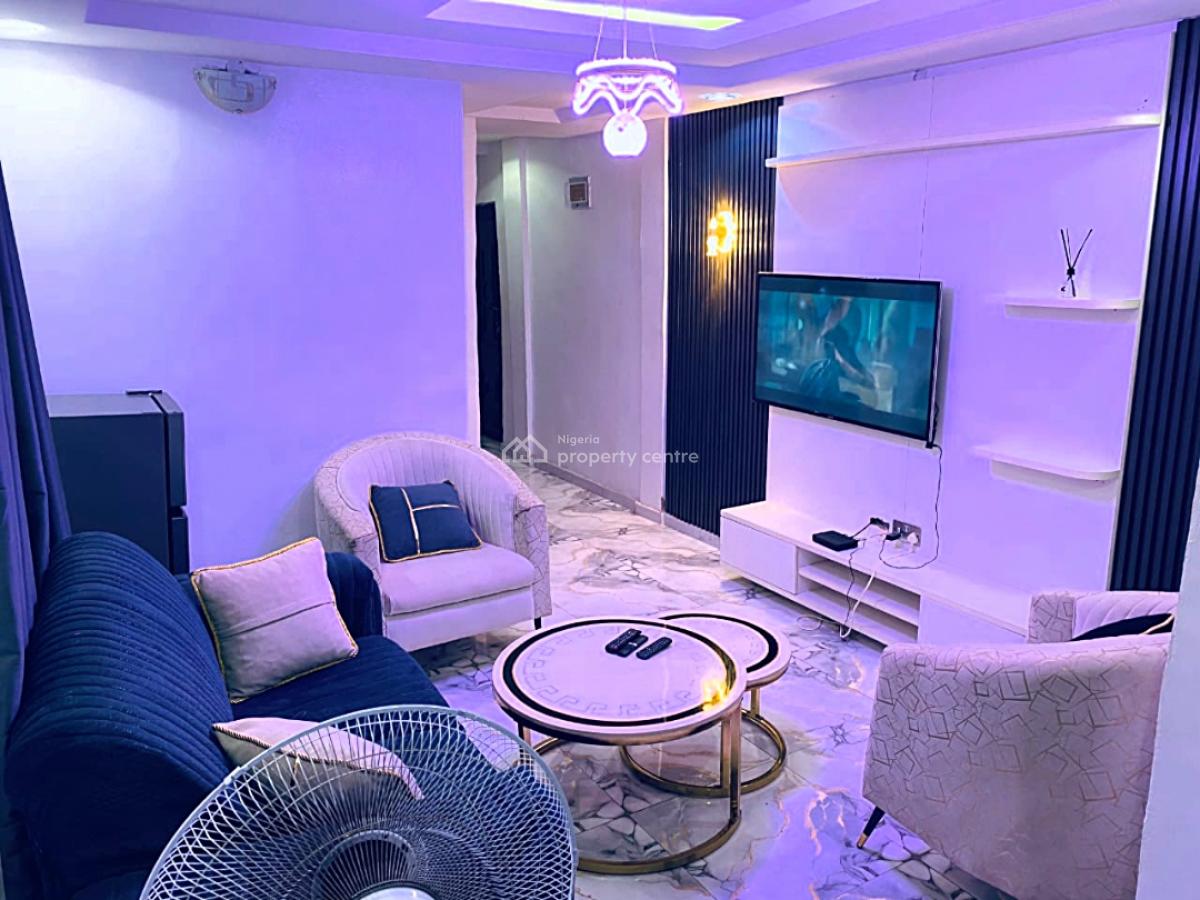 Comfortably Furnished and Serviced Luxury 1 Bedroom Apartment, Off Ajayi Road, By Ogba Bus Stop, Ogba, Ikeja, Lagos, Mini Flat (room and Parlour) Short Let