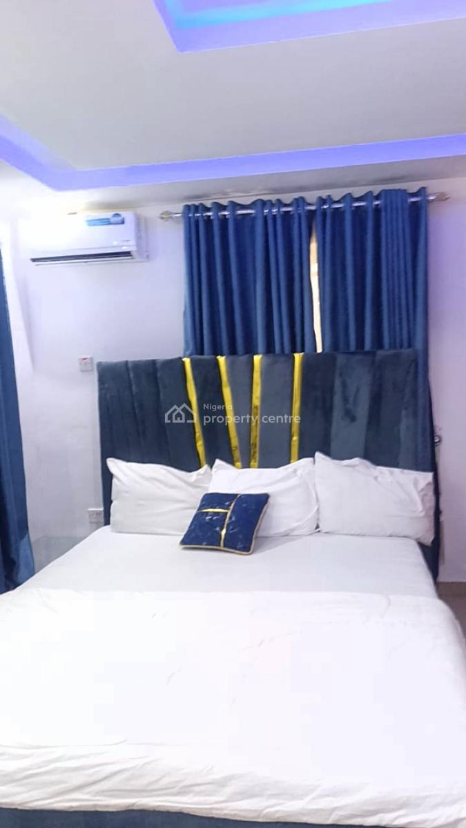 Comfortably Furnished and Serviced Luxury 1 Bedroom Apartment, Off Ajayi Road, By Ogba Bus Stop, Ogba, Ikeja, Lagos, Mini Flat (room and Parlour) Short Let