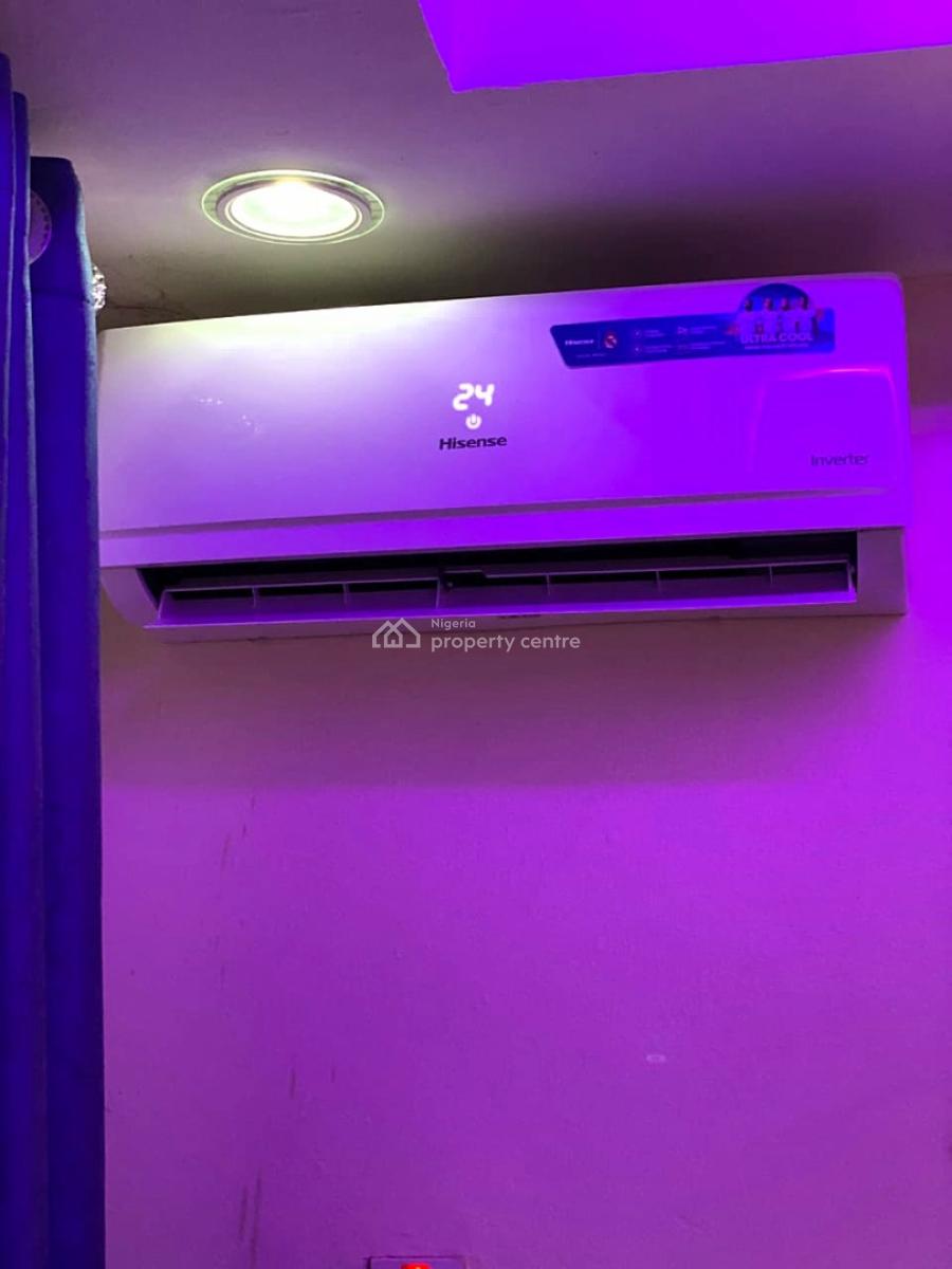 Comfortably Furnished and Serviced Luxury 1 Bedroom Apartment, Off Ajayi Road, By Ogba Bus Stop, Ogba, Ikeja, Lagos, Mini Flat (room and Parlour) Short Let