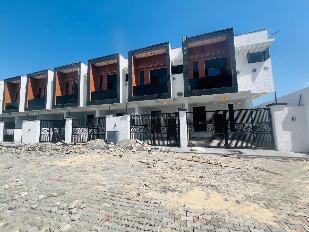 Brand New 3 Bedroom Duplex with Private Compound, By Lagos Business School Ajah, Ajah, Lagos, Terraced Duplex for Sale