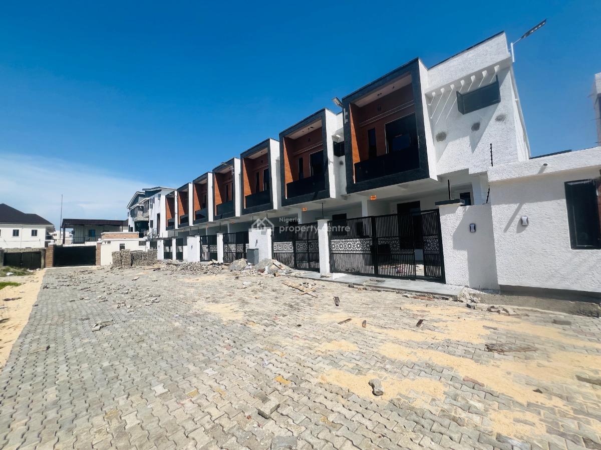 Brand New 3 Bedroom Duplex with Private Compound, By Lagos Business School Ajah, Ajah, Lagos, Terraced Duplex for Sale