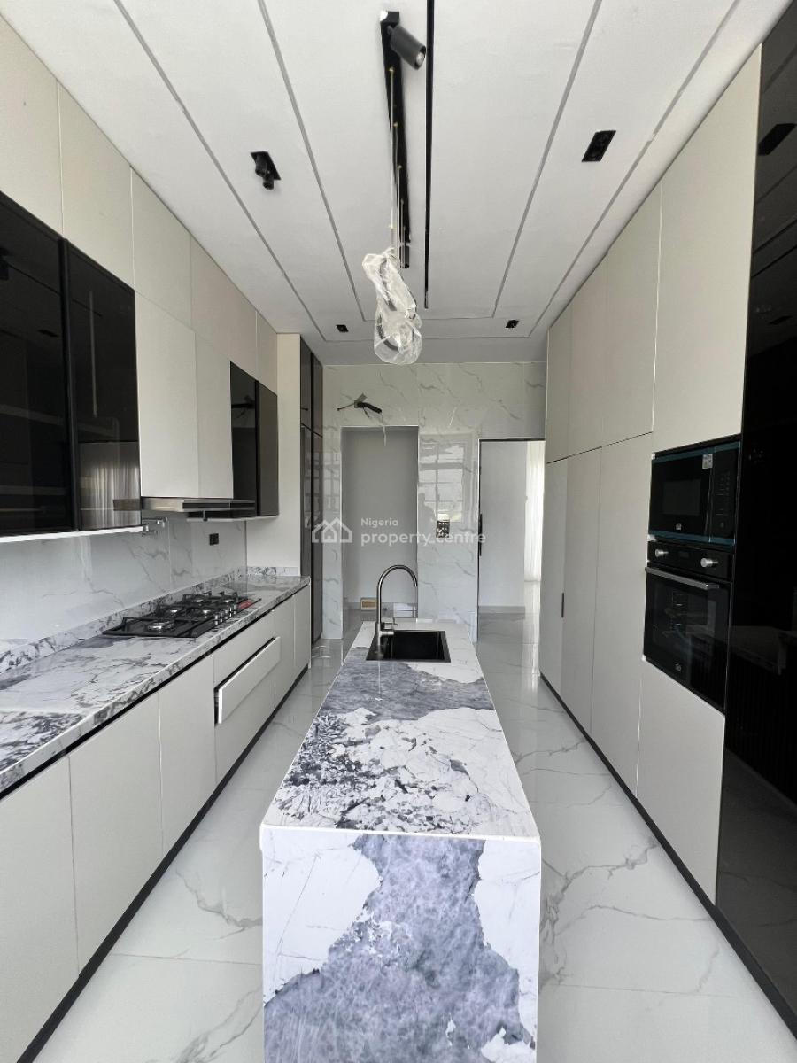 Contemporary Self Compound 5 Bed Terrace + Pool, Automated Home & Bq, Lekki Phase 1, Lekki, Lagos, Terraced Duplex for Sale
