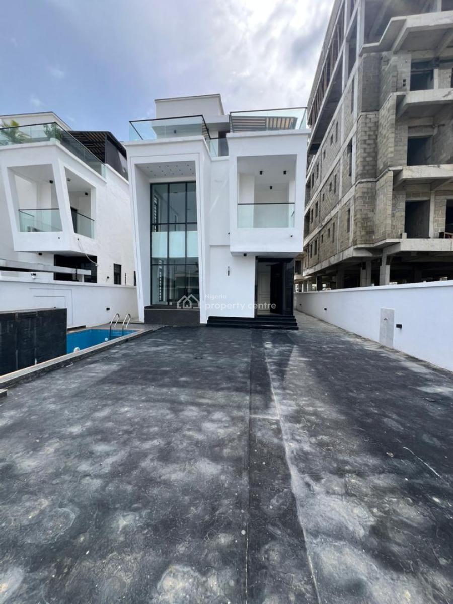 Modern 5 Bed Detached Duplex with Pool, Open Terrace with Pergola, Bq, Lekki Phase 1, Lekki, Lagos, Detached Duplex for Sale
