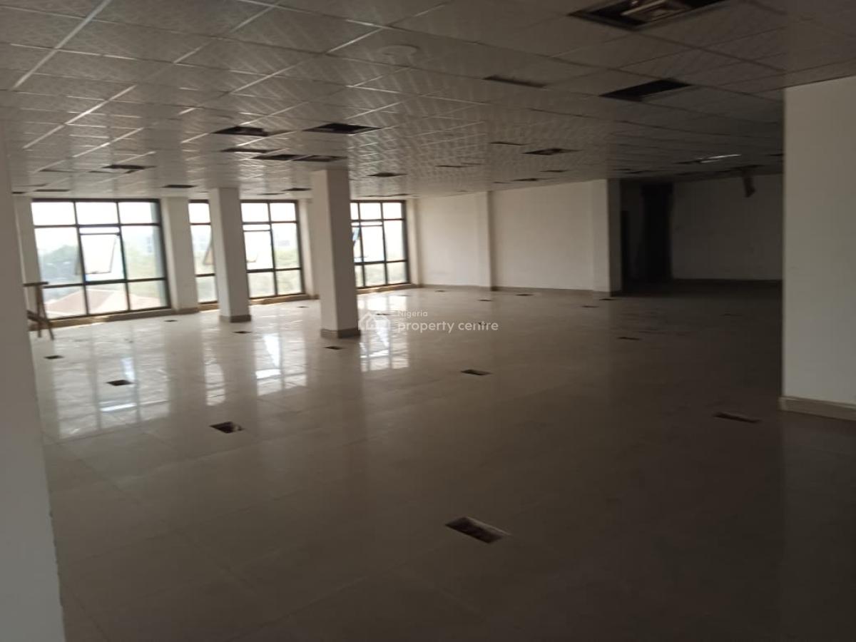 380sqm Open Plan  Corporate Office, Ademola Adetokunbo Wuse Ii, Wuse 2, Abuja, Office Space for Rent