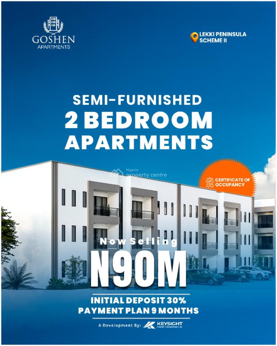 Goshen Apartments -- Lekki. Lagos, Lekki Phase 2, Lekki, Lagos, Flat / Apartment for Sale