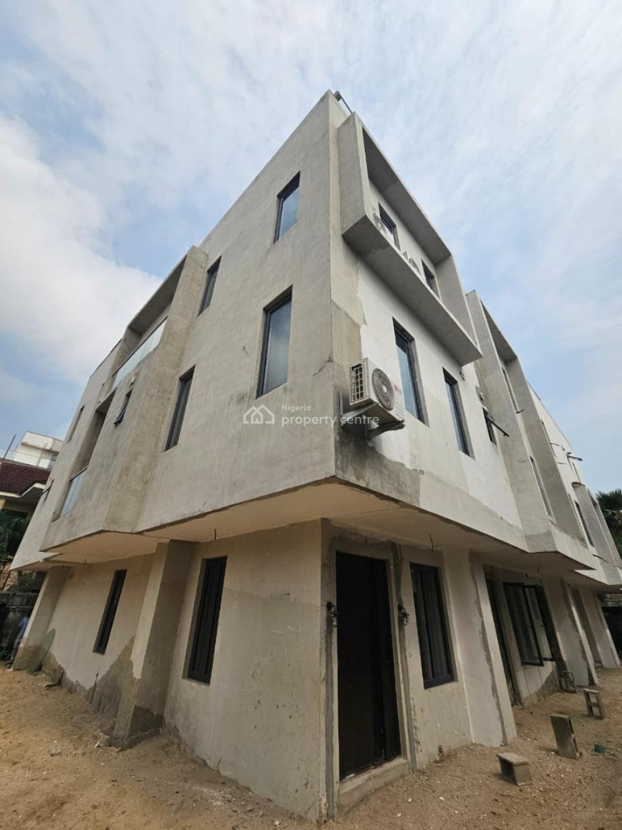 Newly Built Luxury 3 Bedroom Terrace Duplex with Bq, Banana Island, Ikoyi, Lagos, Terraced Duplex for Sale