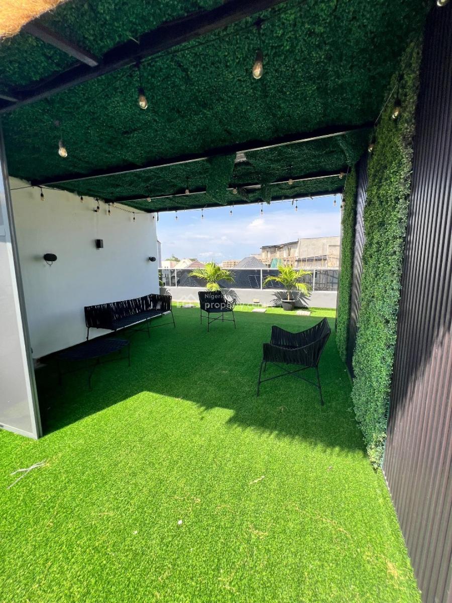 Bespoke 4 Bedroom Terrace with Laundry Room, Bq, Rooftop Lounge, Ikate, Lekki, Lagos, Terraced Duplex for Sale