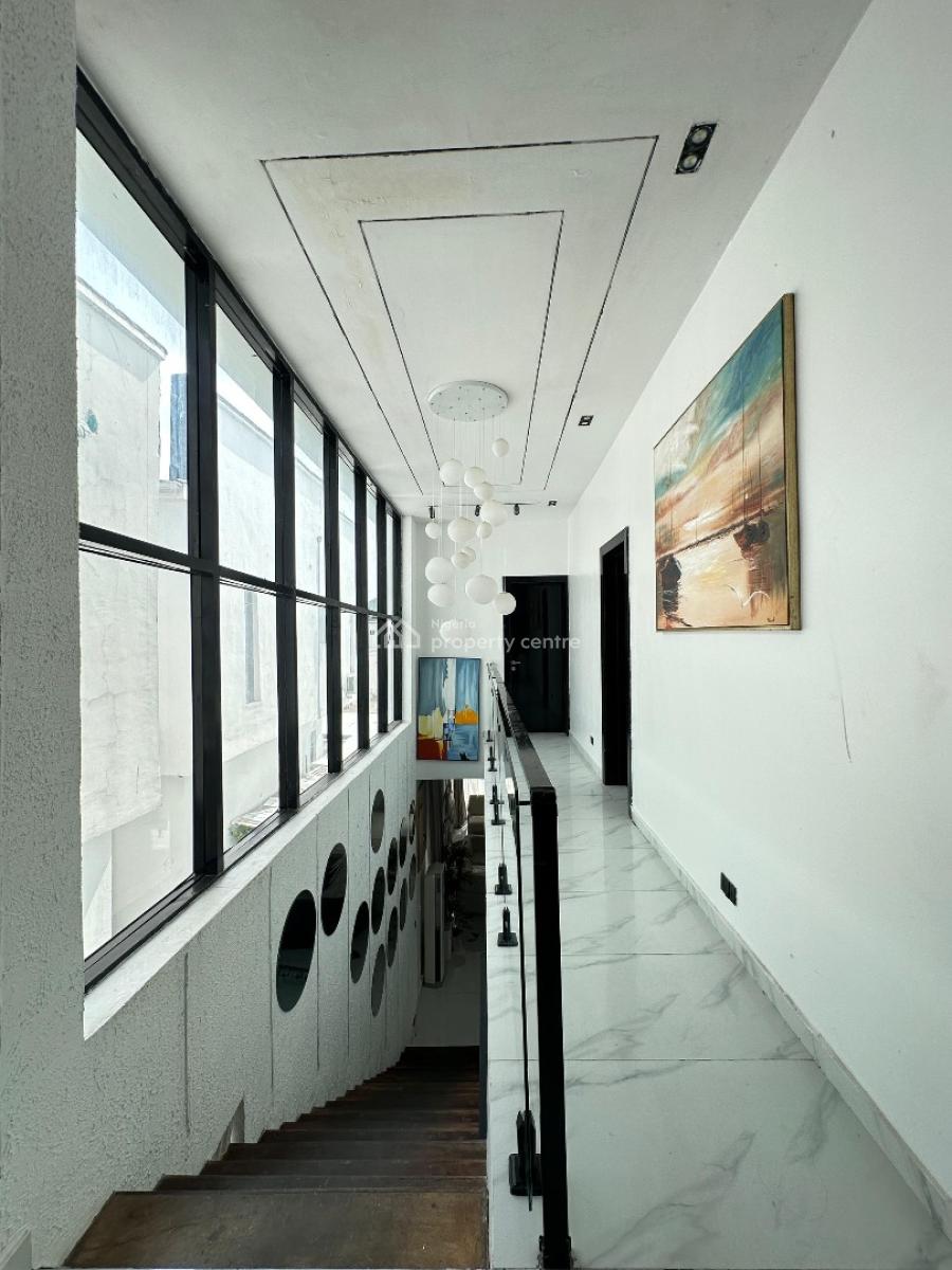 Fully Furnished Luxury 5 Bed Fully Detached Duplex with Snooker, Solar, Chevron, Lekki, Lagos, Detached Duplex for Sale