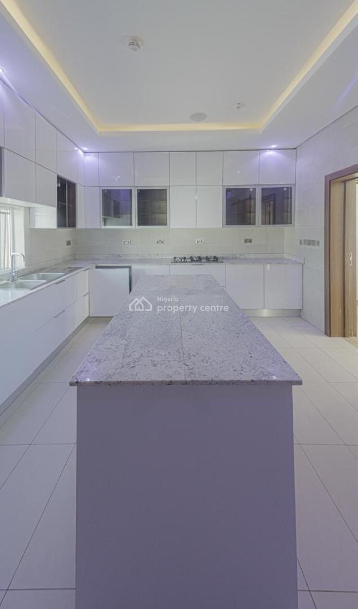 Cute 4 Bed Fully Detached + Bq+pool + Rooftop Terrace+cinema, Pinnock Beach Estate, Osapa, Lekki, Lagos, Detached Duplex for Rent