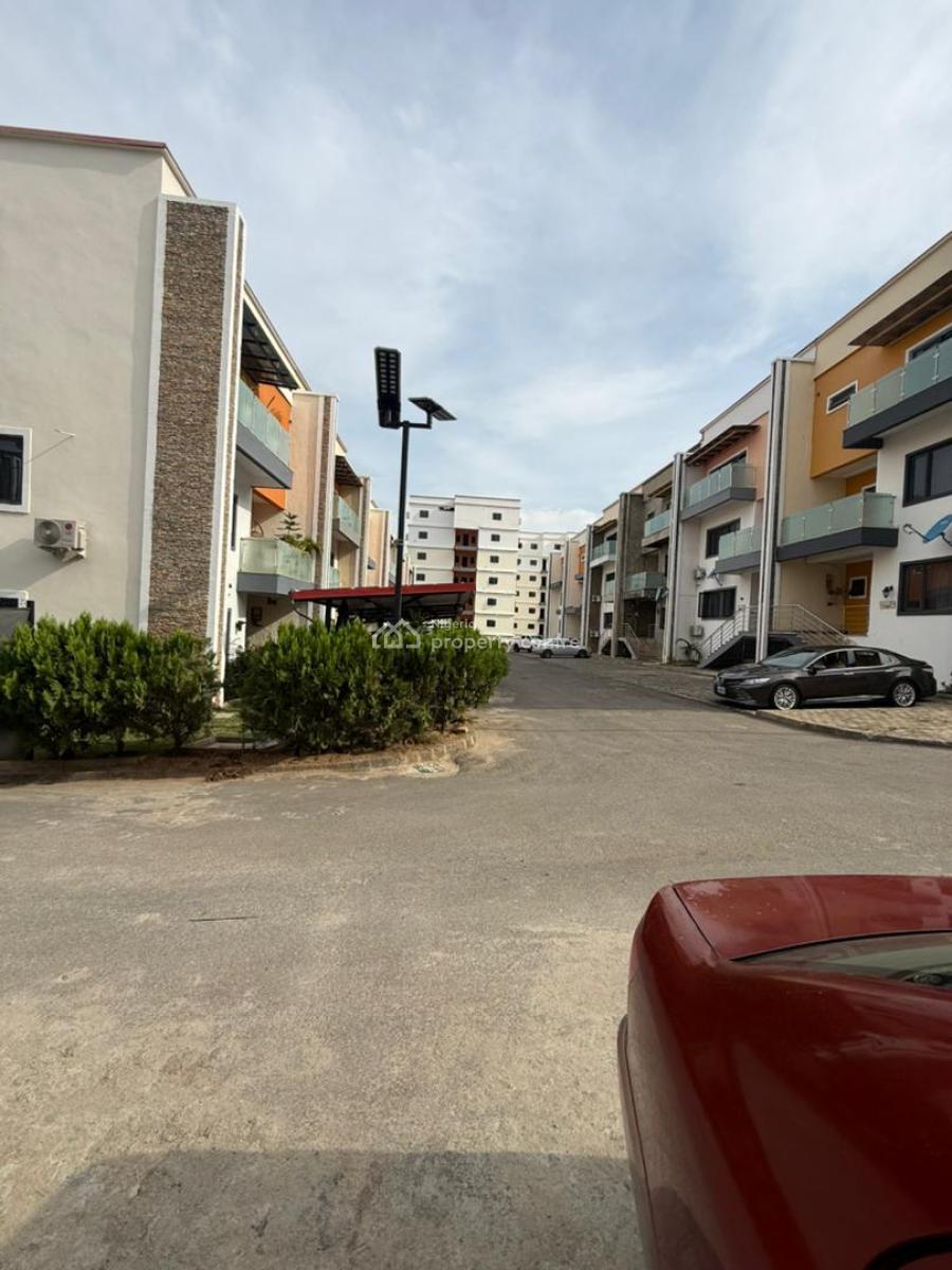Well Finished 4 Bedroom Spacious Terrace Duplex,bq,in a Gated Estate, Kado - Life Camp Round About. , Tarred Road, Kado, Abuja, Terraced Duplex for Rent