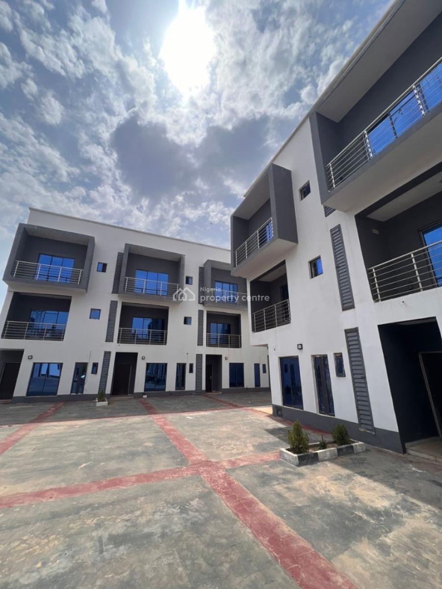 4 Bedroom Terraced Duplex Without Bq, Gaduwa, Abuja, Terraced Duplex for Sale