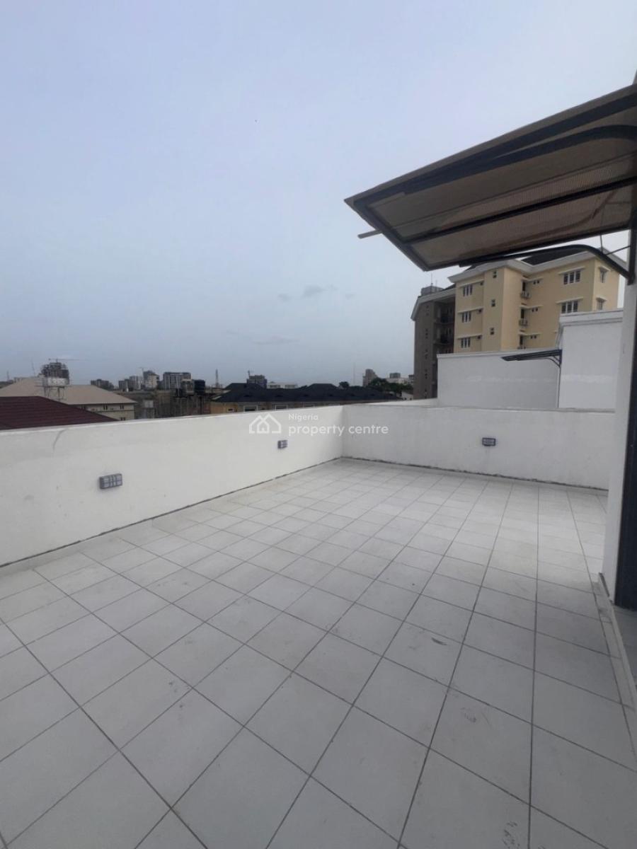 Luxury 4-bedroom Terrace Duplex + Bq, Parkview, Ikoyi, Lagos, Semi-detached Duplex for Rent