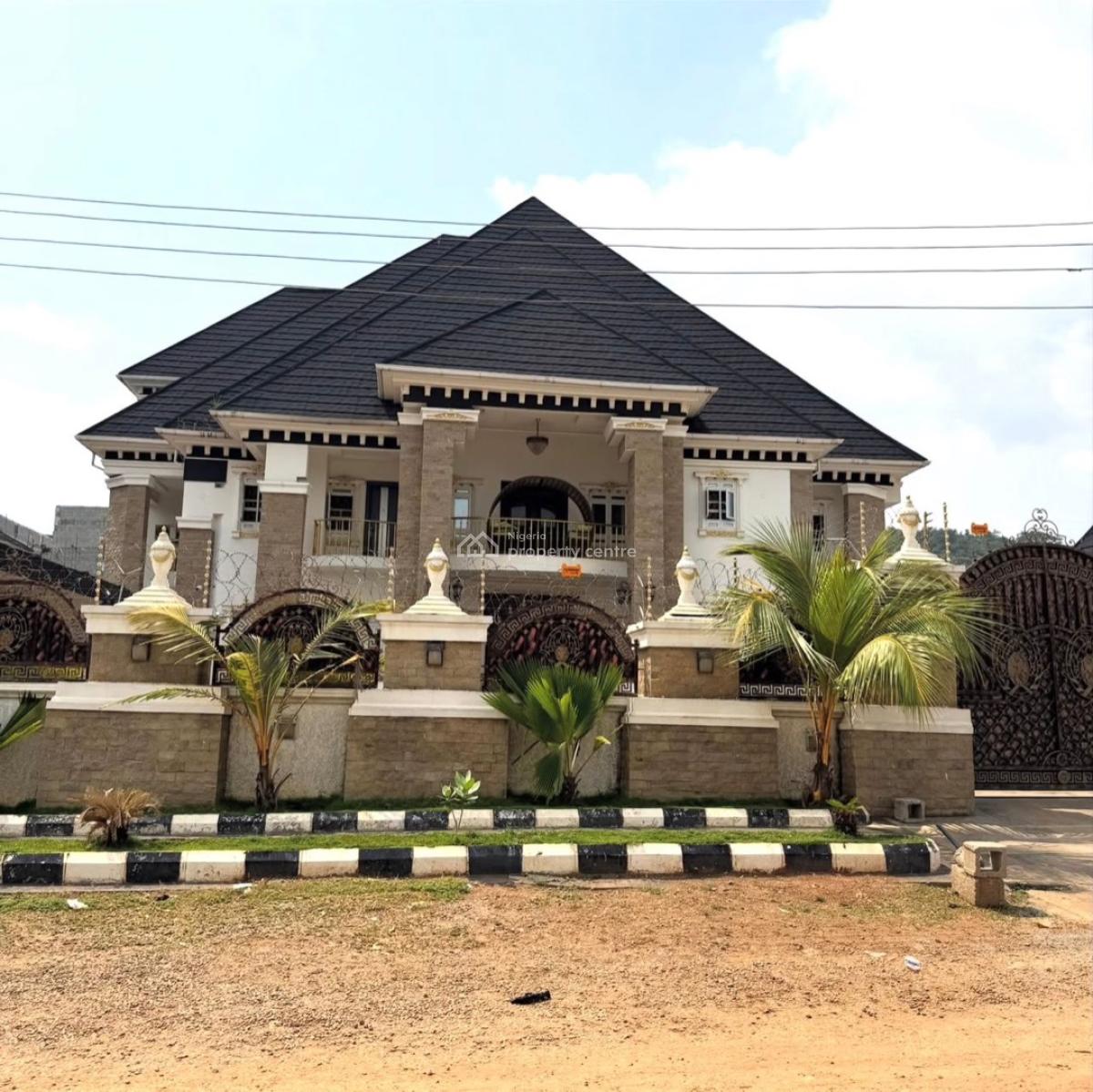 Contemporary 7 Bedroom Mansion,pool,gym,penthouse, 2bedrm Bq, Secured Neighborhood, Katampe Extension, Katampe, Abuja, Detached Duplex for Sale