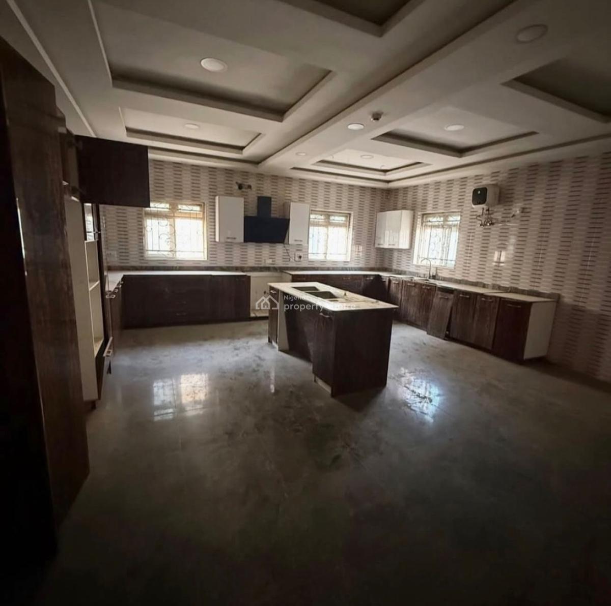 Contemporary 7 Bedroom Mansion,pool,gym,penthouse, 2bedrm Bq, Secured Neighborhood, Katampe Extension, Katampe, Abuja, Detached Duplex for Sale