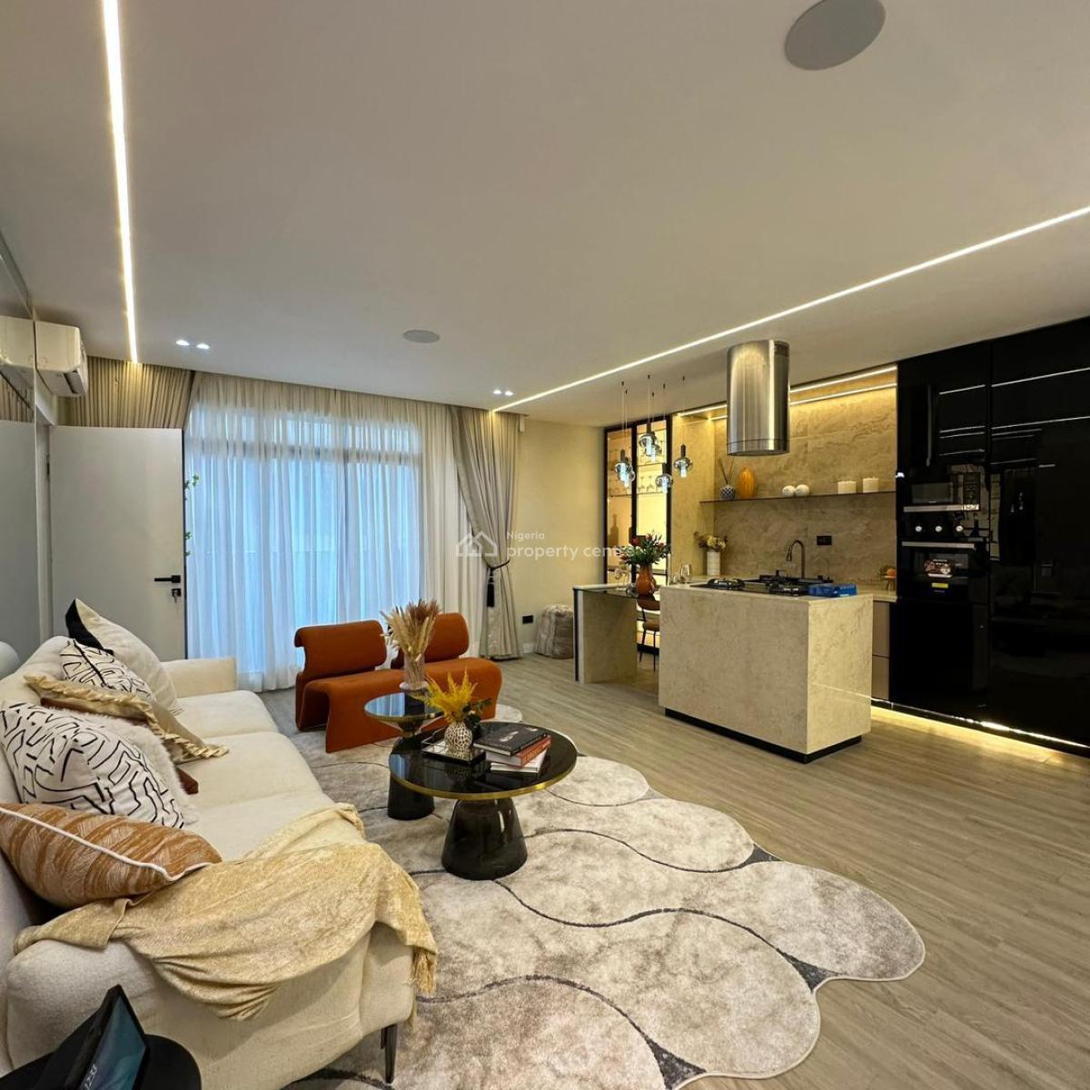 Spacious 2 Bedroom Apartment Fully Furnished with Elevators and a Pool, Ikate, Lekki, Lagos, Block of Flats for Sale