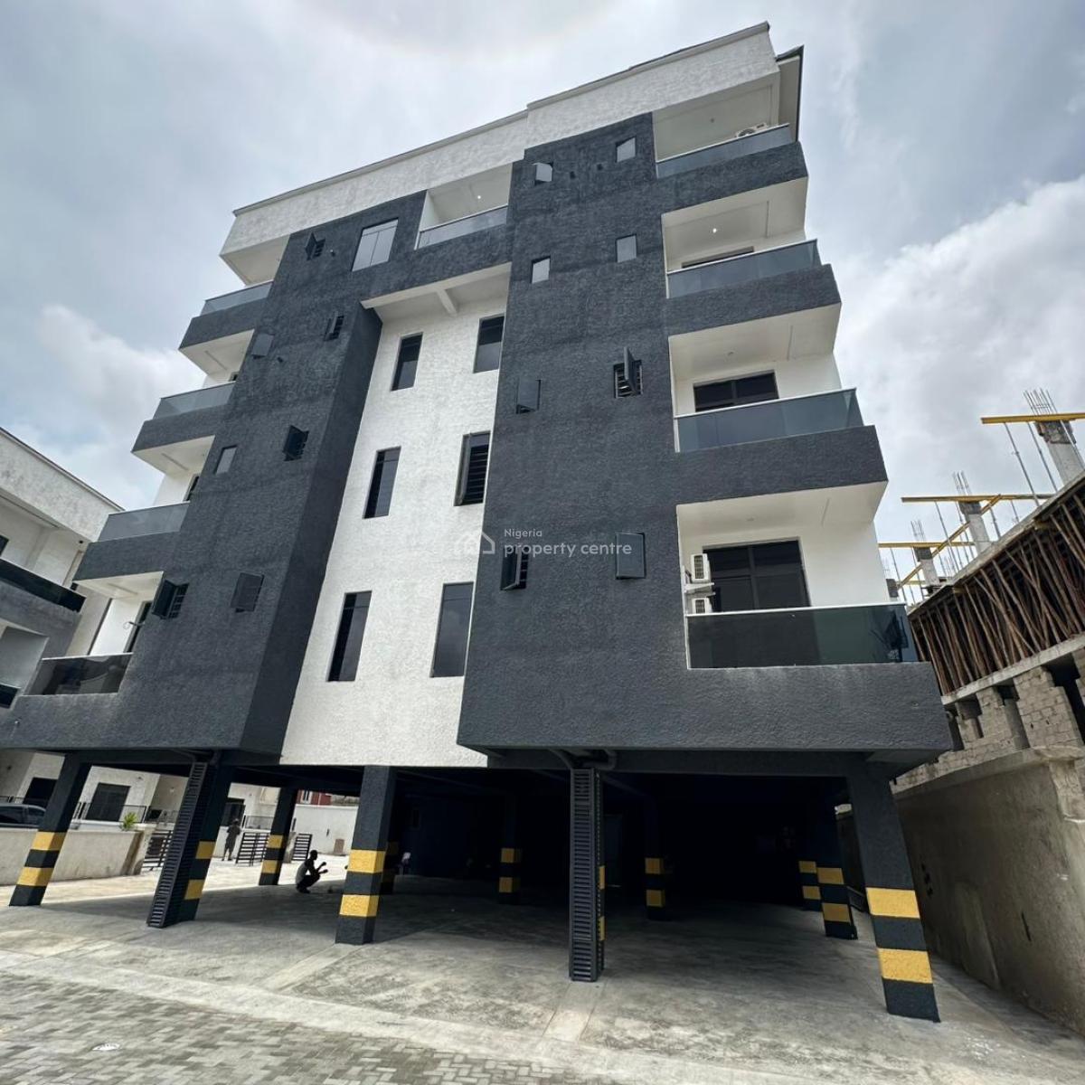 Spacious 2 Bedroom Apartment Fully Furnished with Elevators and a Pool, Ikate, Lekki, Lagos, Block of Flats for Sale