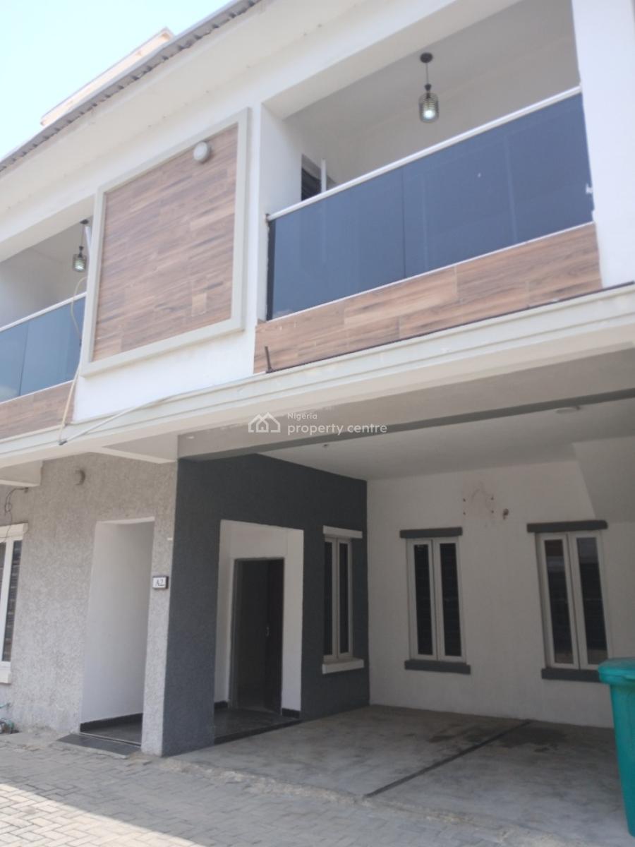 4 Bedrooms Duplex and a Paint House with a Bq, Orchid Road Before The Round About, Lekki Phase 2, Lekki, Lagos, Terraced Duplex for Rent
