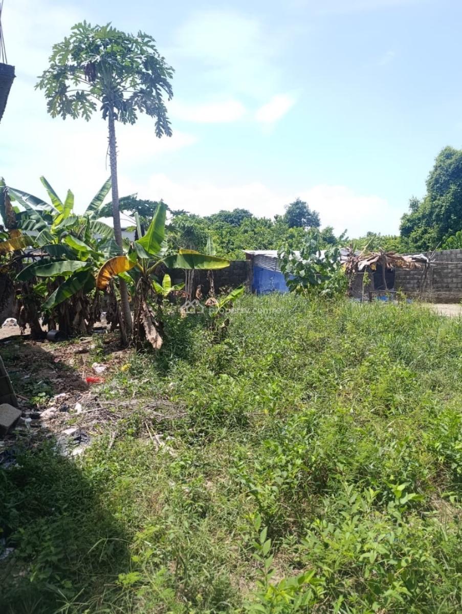 a Plot Measuring 400sqm Back Plot of Dry Fenced Land, Ajayi Apata, Sangotedo, Ajah, Lagos, Residential Land for Sale