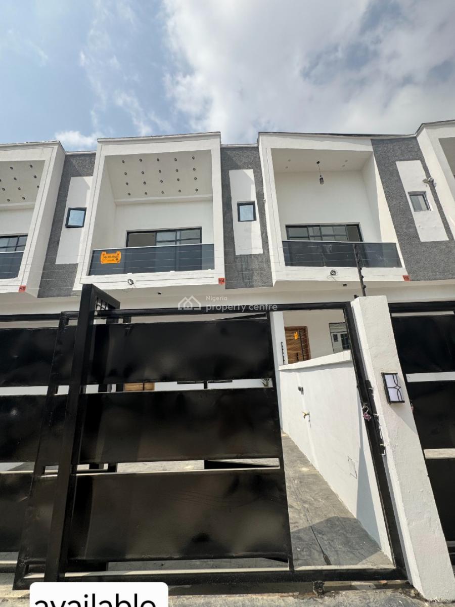 Well Built Spacious Self Compound 4 Bedroom Terrace Duplex in a Serene, Ikota, Lekki, Lagos, Terraced Duplex for Sale