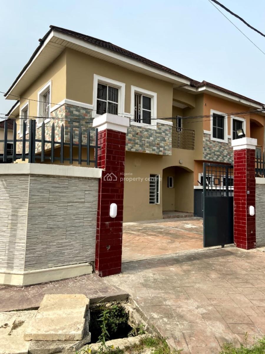 Luxury 3 Bedroom Fully Detached Duplex with (bq), Off Orchid Road, Lekki Conservation, Ajah, Lagos, Detached Duplex for Rent
