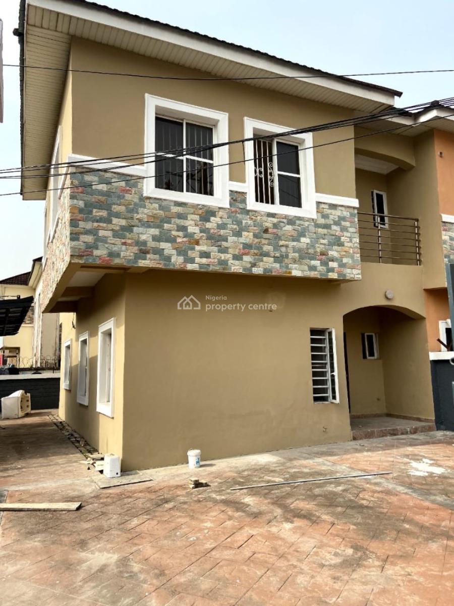 Luxury 3 Bedroom Fully Detached Duplex with (bq), Off Orchid Road, Lekki Conservation, Ajah, Lagos, Detached Duplex for Rent
