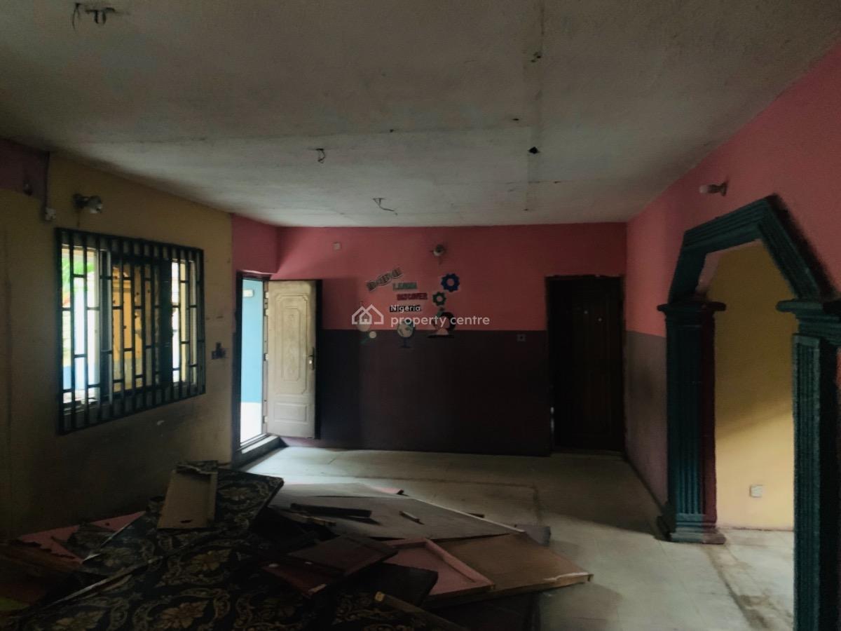 a Spacious 4-bedroom Bungalow with Service Quarters, Off Haruk Road Rumuigbo New Layout, Port Harcourt, Rivers, Detached Bungalow for Sale