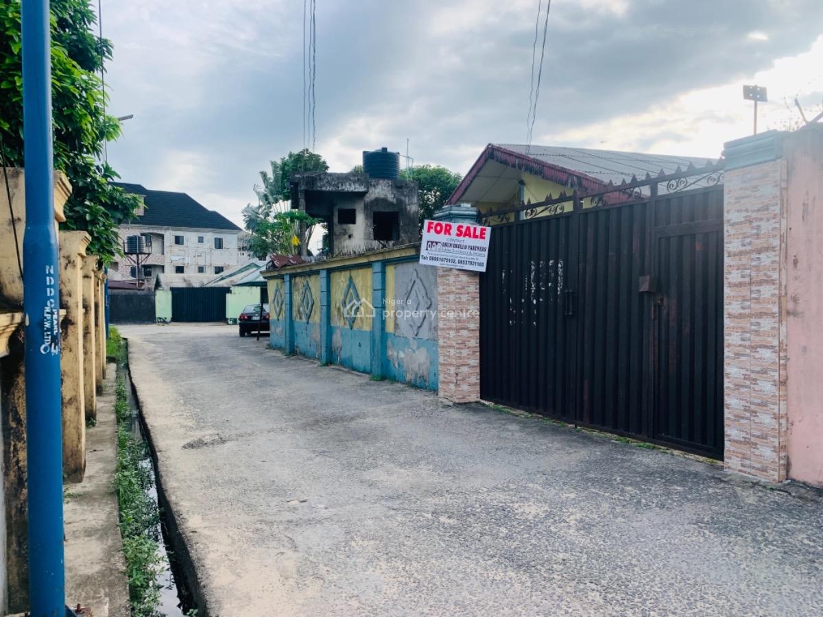 a Spacious 4-bedroom Bungalow with Service Quarters, Off Haruk Road Rumuigbo New Layout, Port Harcourt, Rivers, Detached Bungalow for Sale