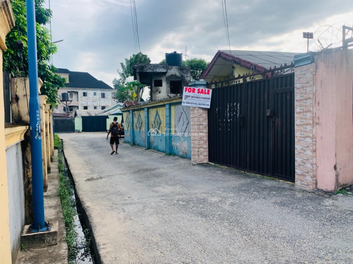 a Spacious 4-bedroom Bungalow with Service Quarters, Off Haruk Road Rumuigbo New Layout, Port Harcourt, Rivers, Detached Bungalow for Sale