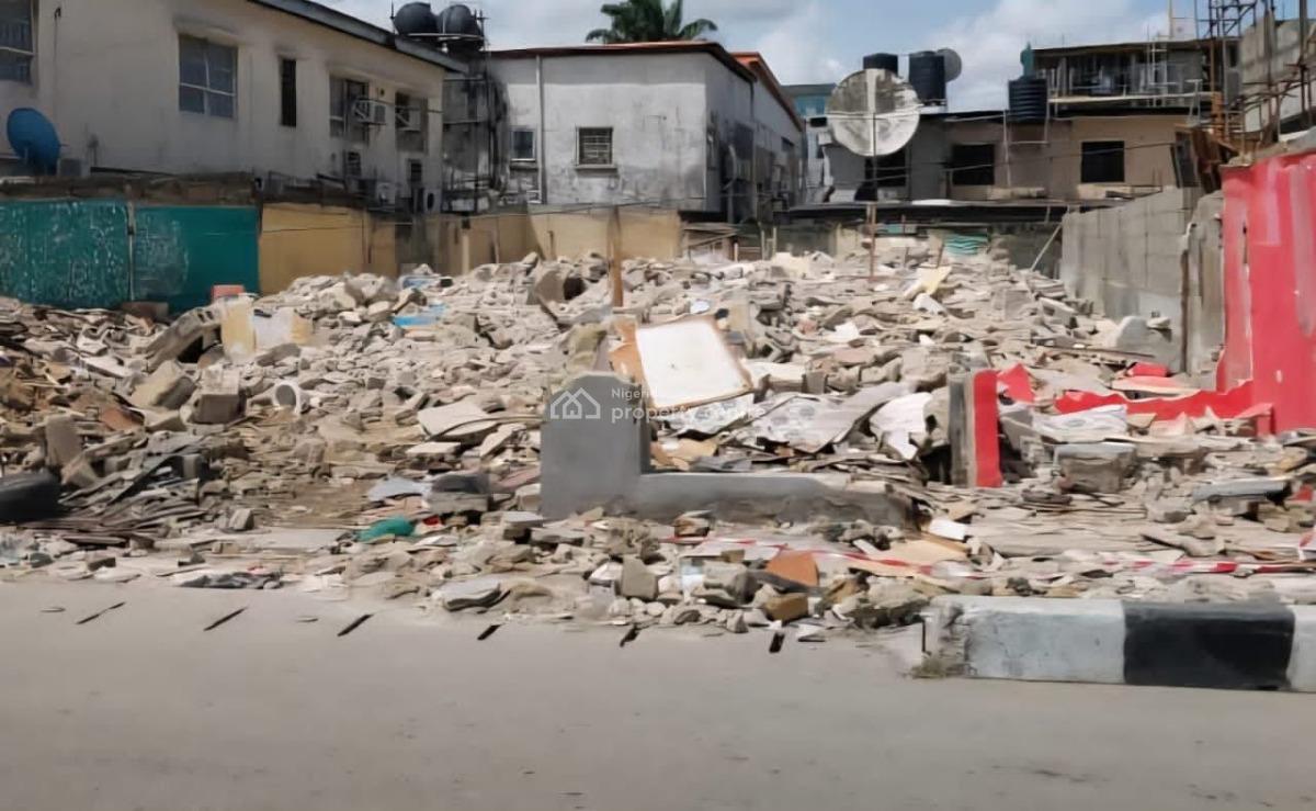 Approximately 370sqm of Bareland Directly on The Highly Commercial Str, Keffi Street Ikoyi, Ikoyi, Lagos, Commercial Land for Sale