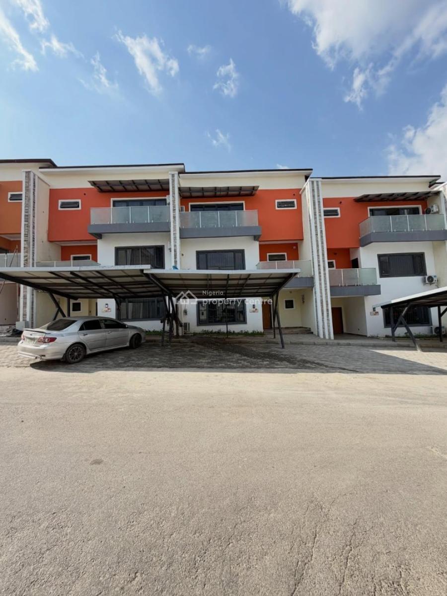a Newly Built 4bedrooms Terrace Dublex with 1room Bq, Kado, Kado, Abuja, Terraced Duplex for Rent