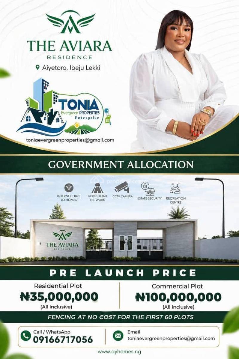 Ready to Build Plots, Lekki Expressway, Lekki, Lagos, Mixed-use Land for Sale