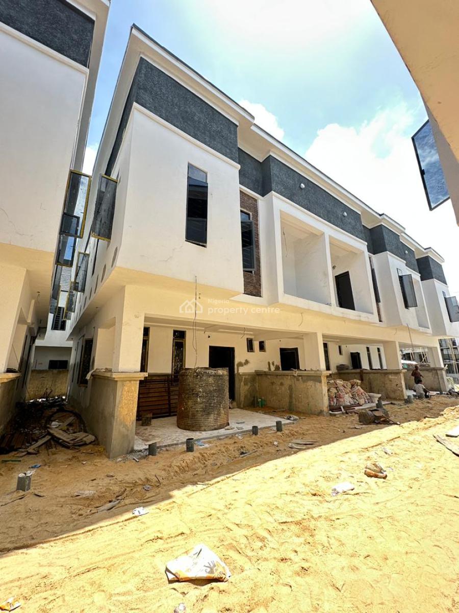 Spacious Luxury 4 Bedroom Terrace Duplex with Bq, Vgc, Lekki, Lagos, Terraced Duplex for Sale