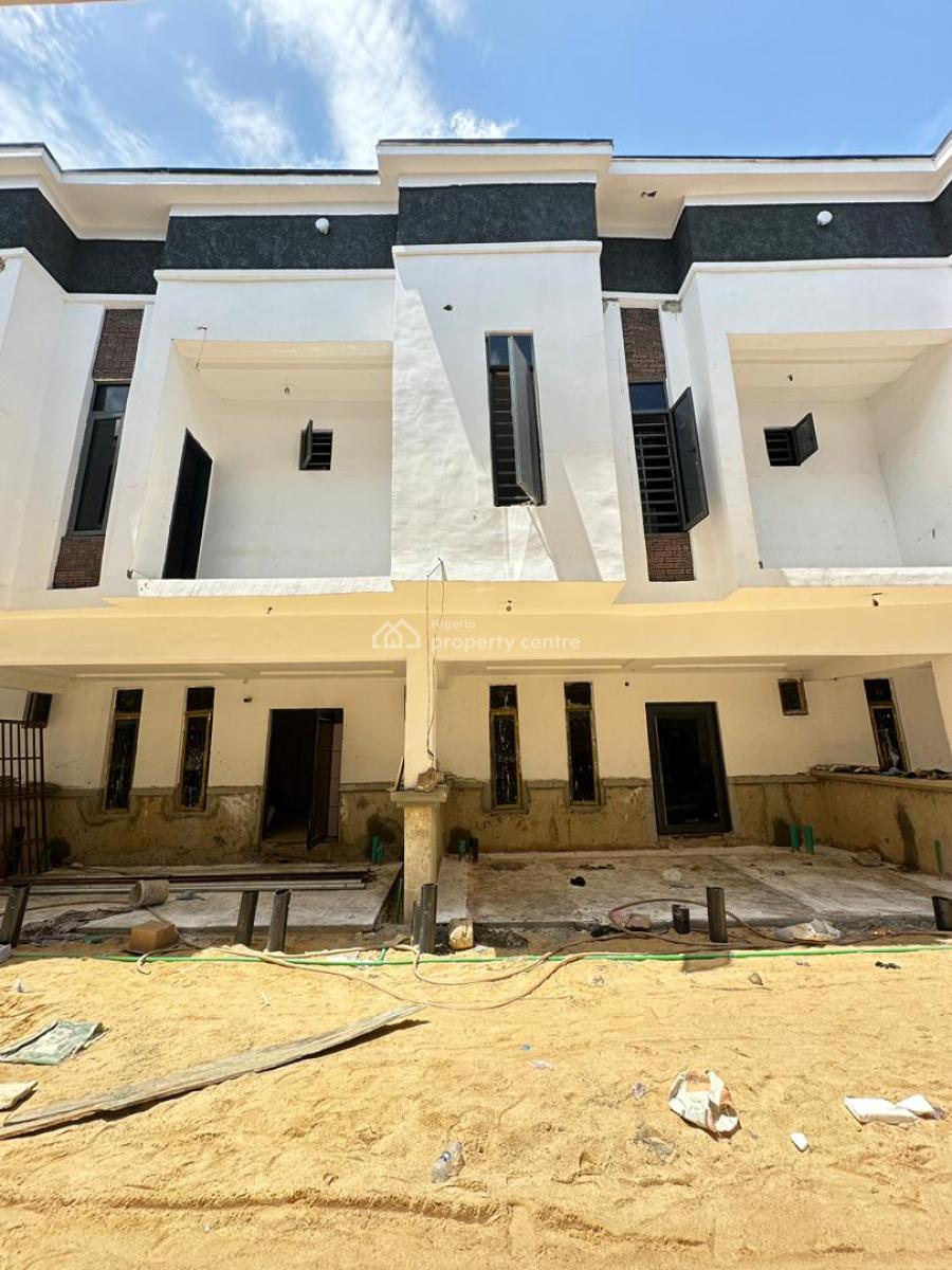 Spacious Luxury 4 Bedroom Terrace Duplex with Bq, Vgc, Lekki, Lagos, Terraced Duplex for Sale