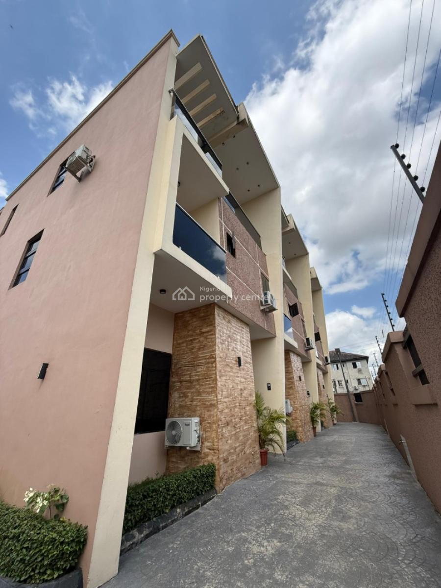 Fully Furnished Smart 3 Bedroom Terrace Duplex, Off Adageorge Road, Port Harcourt, Rivers, Terraced Duplex for Sale