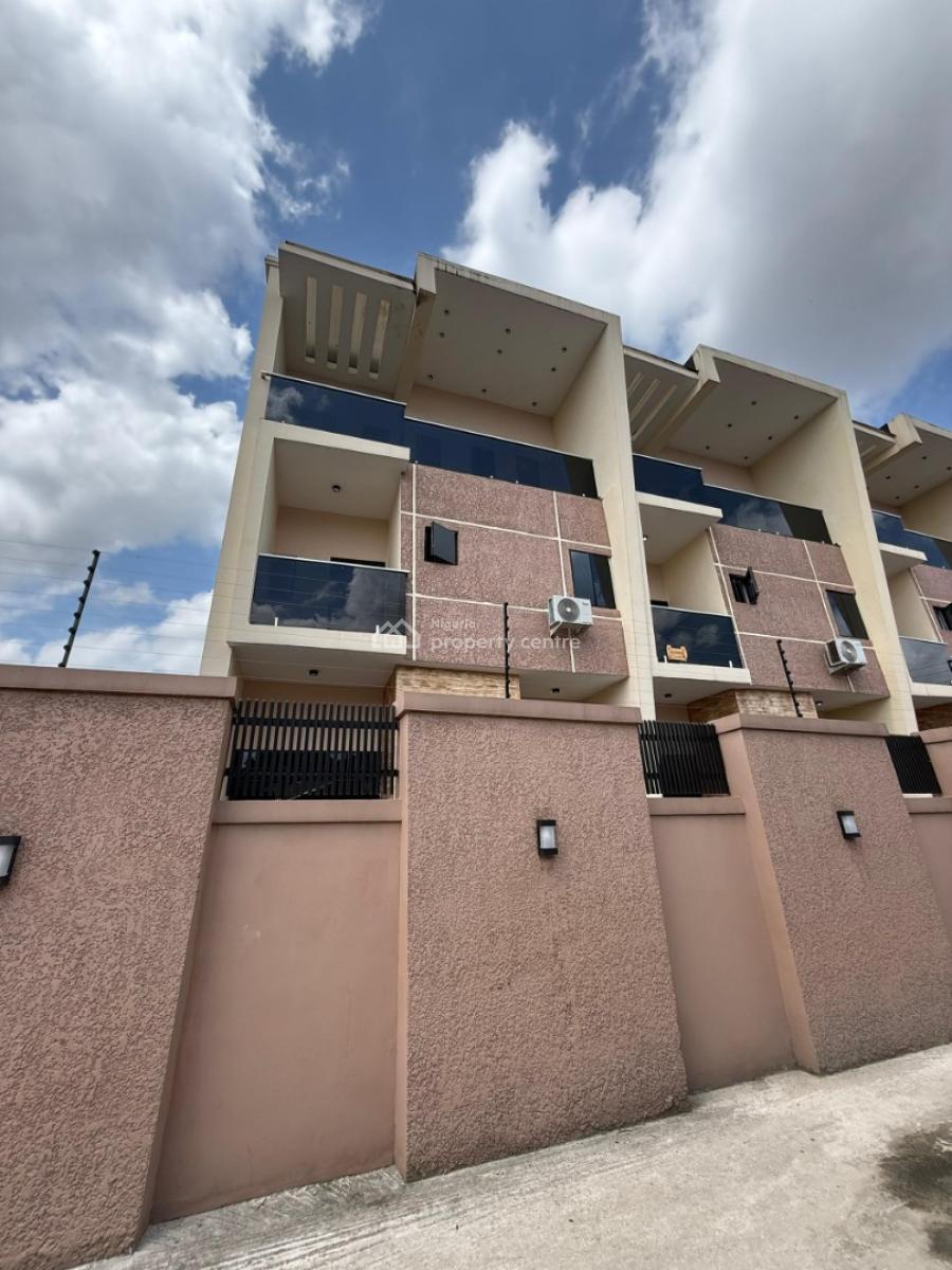 Fully Furnished Smart 3 Bedroom Terrace Duplex, Off Adageorge Road, Port Harcourt, Rivers, Terraced Duplex for Sale