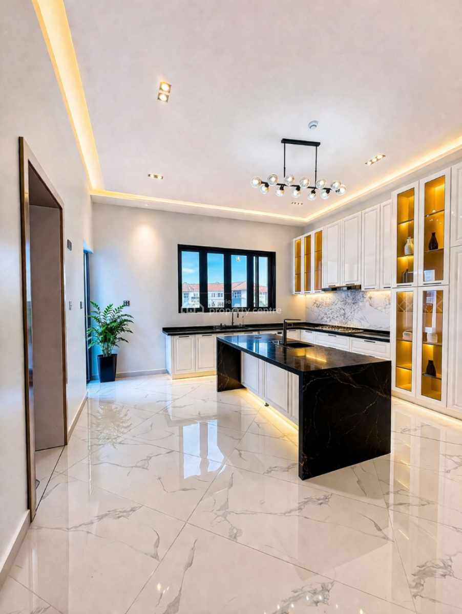 Luxury 7 Bedroom with Bq Swimming Pool in an Estate, Pinnock Beach Estate, Osapa, Lekki, Lagos, Detached Duplex for Sale