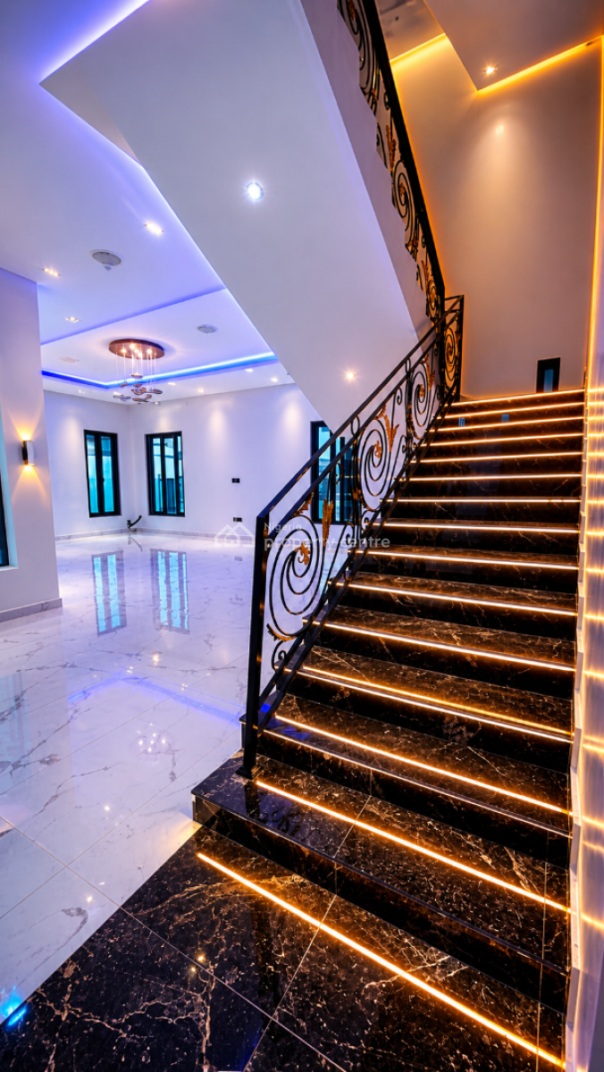 Luxury 7 Bedroom with Bq Swimming Pool in an Estate, Pinnock Beach Estate, Osapa, Lekki, Lagos, Detached Duplex for Sale
