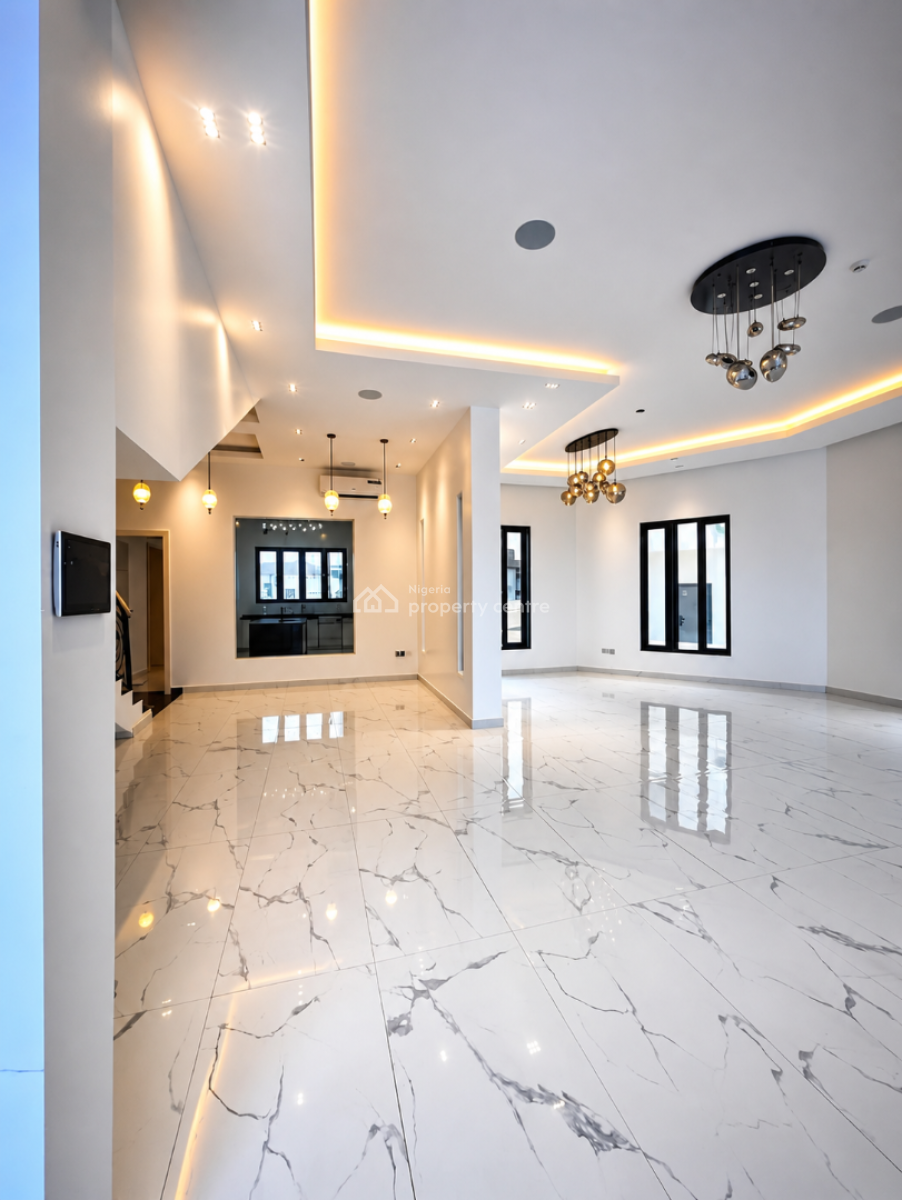 Luxury 7 Bedroom with Bq Swimming Pool in an Estate, Pinnock Beach Estate, Osapa, Lekki, Lagos, Detached Duplex for Sale