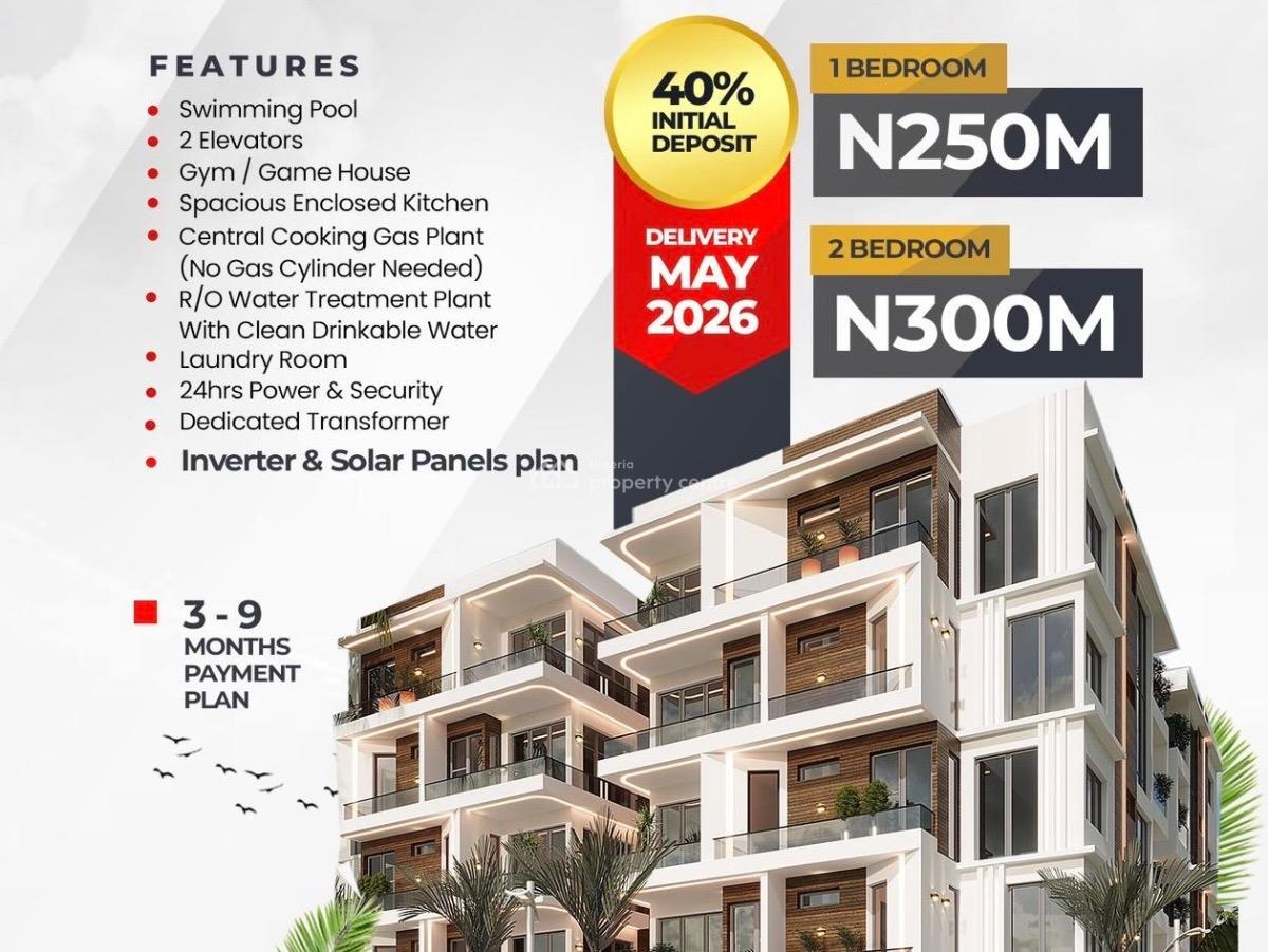 Wonderfully Built 2 Bedroom Apartment, Off Admirality Way, Lekki Phase 1, Lekki, Lagos, Flat / Apartment for Sale