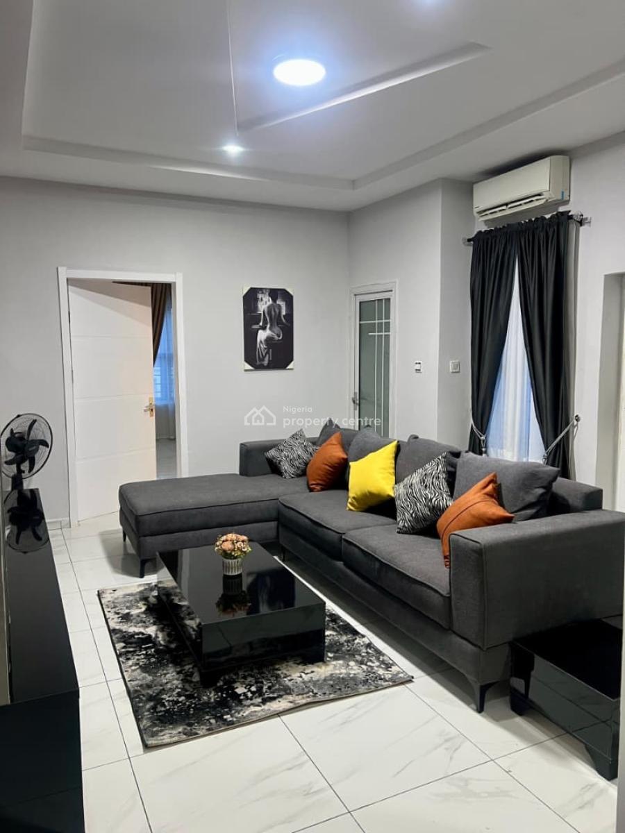 Luxury 1 Bedroom Funished Apartment with Excellent Facilities, Chevron, Lekki, Lagos, Flat / Apartment for Rent